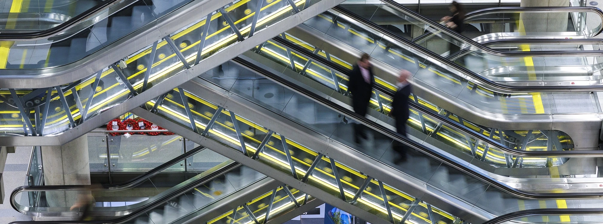 Lloyd's escalators